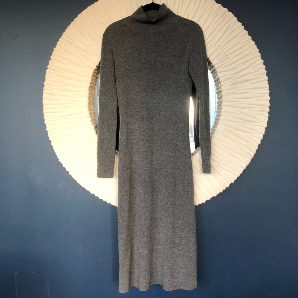 DVF long sweater dress